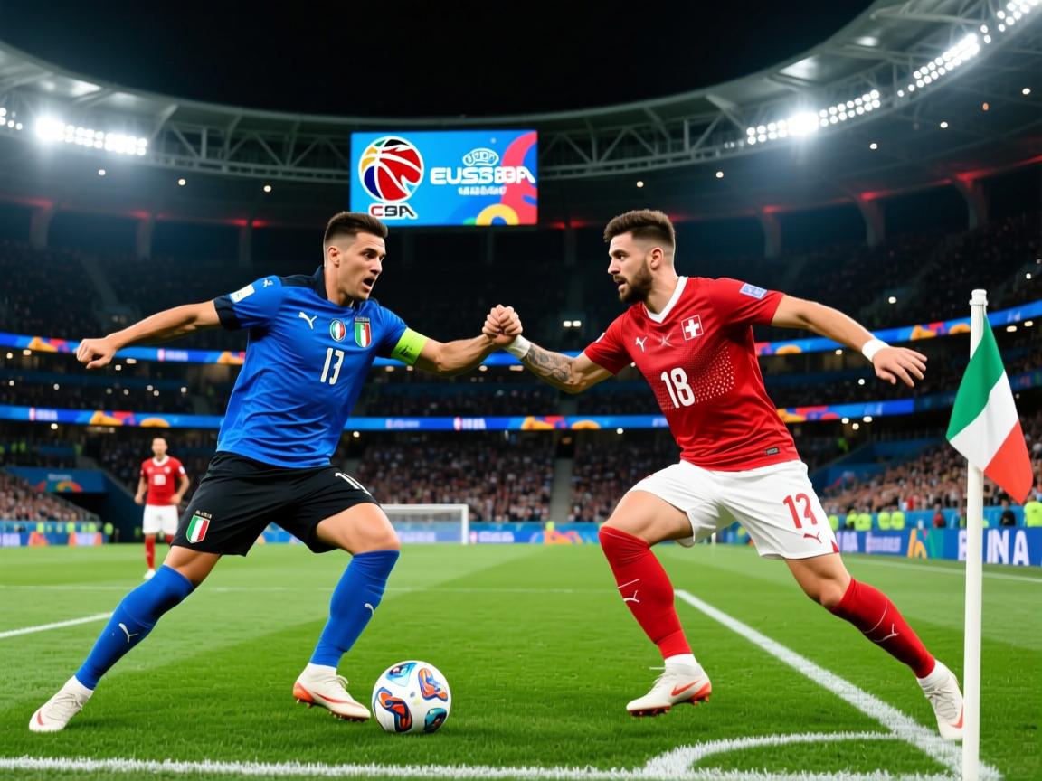 欧洲杯：意大利大胜瑞士