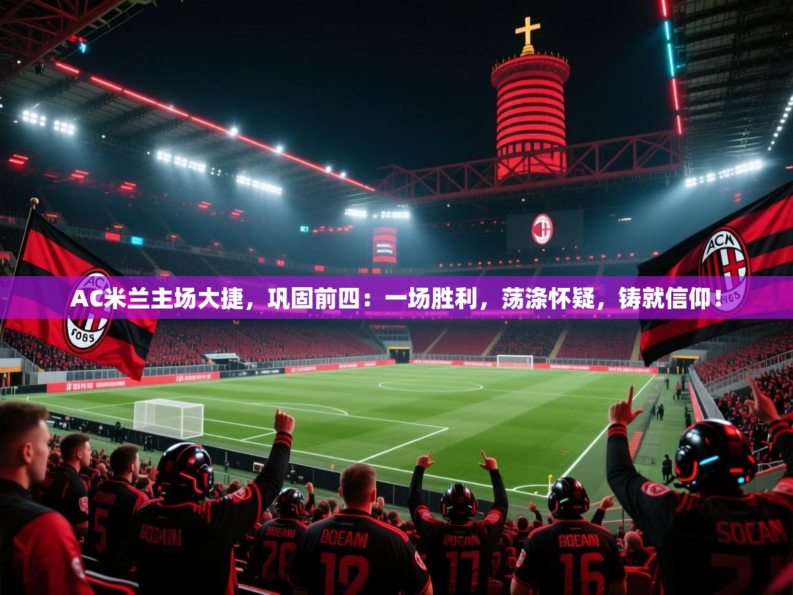 AC米兰主场大捷,巩固前四:一场胜利,荡涤怀疑,铸就信仰! 第1张